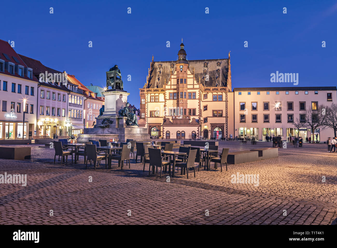 SCHWEINFURT, GERMANY - CIRCA AUGUST, 2018: The market square alias  Marktplatz of Schweinfurt in Germany Stock Photo - Alamy