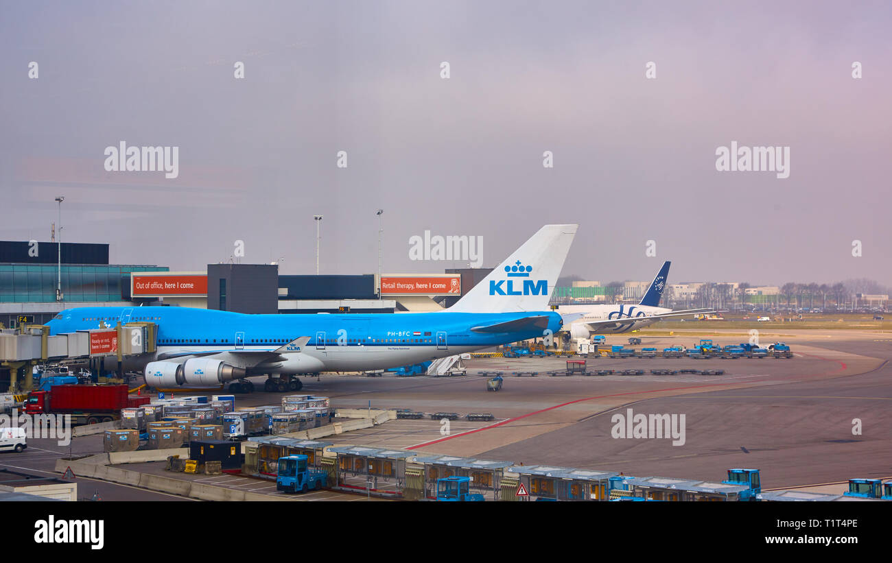Schiphol aerial view hi-res stock photography and images - Alamy