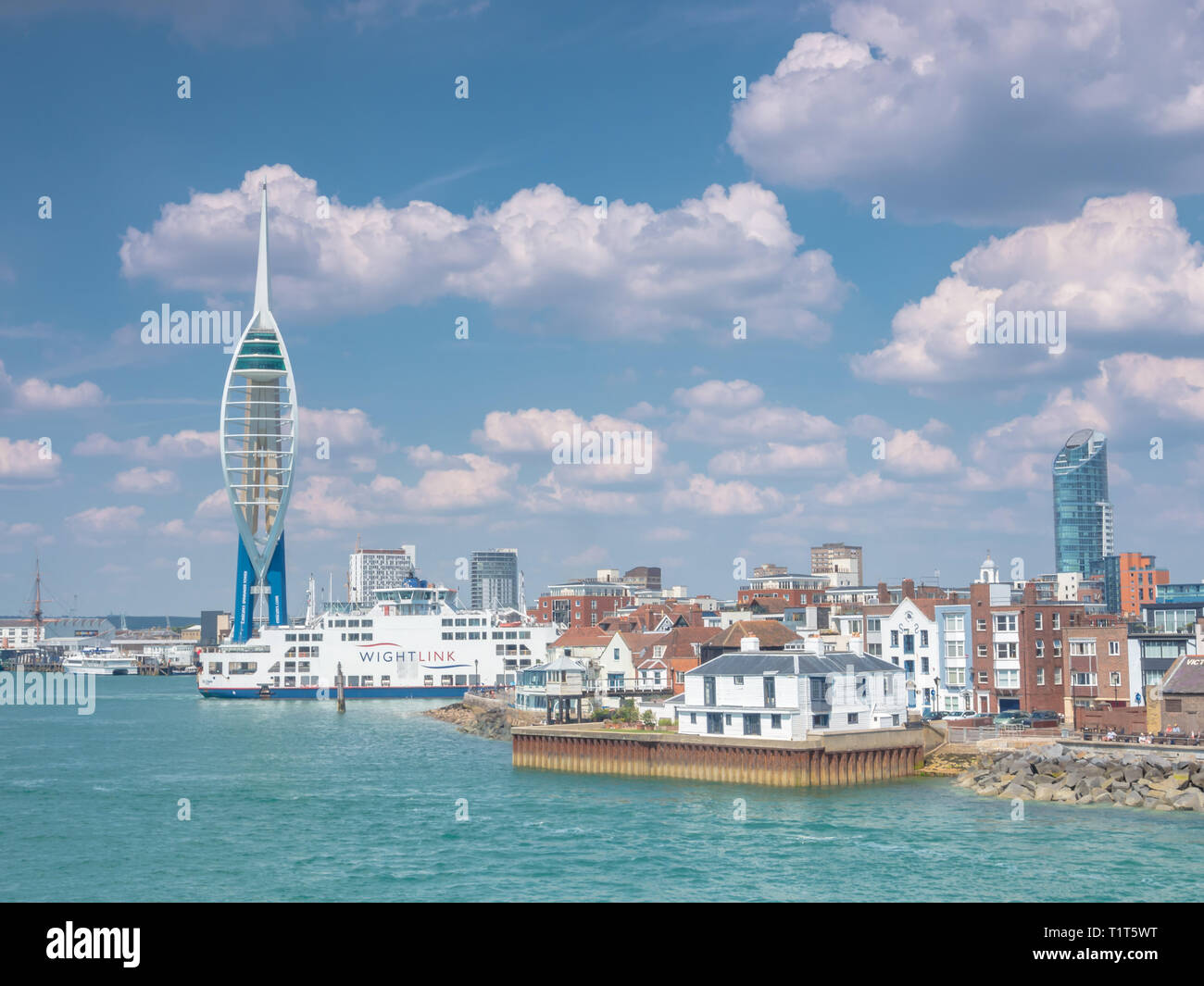 Portsmouth Harbour Stock Photo