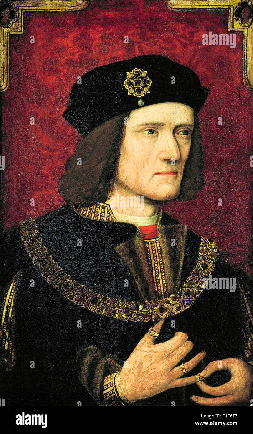 Richard III of England (1452-1485), portrait, 1520 Stock Photo