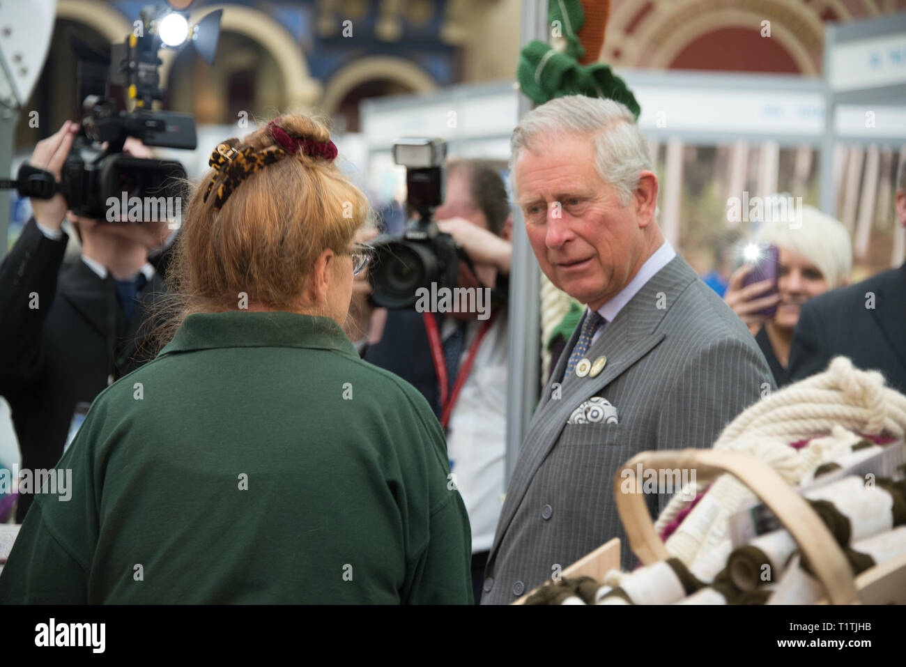 Prince Charles on Royal Walkabout, Charles, Prince of Wales is the heir