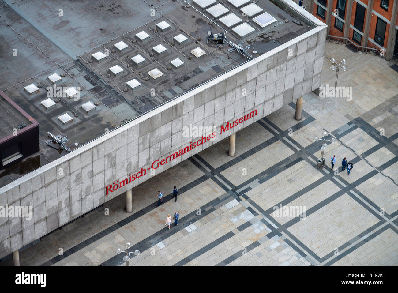 Roemisch-Germanisches Museum, Roncalliplatz, Koeln, Nordrhein-Westfalen, Deutschland, Römisch-Germanisches Museum Stock Photo