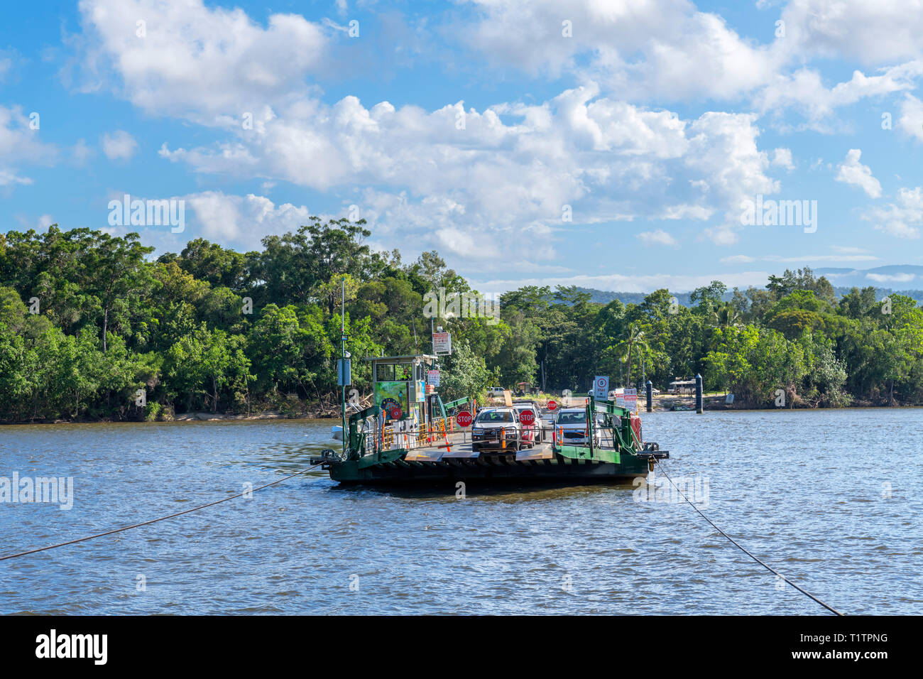 Daintree, Queensland. Daintree River Ferry, Daintree Rainforest