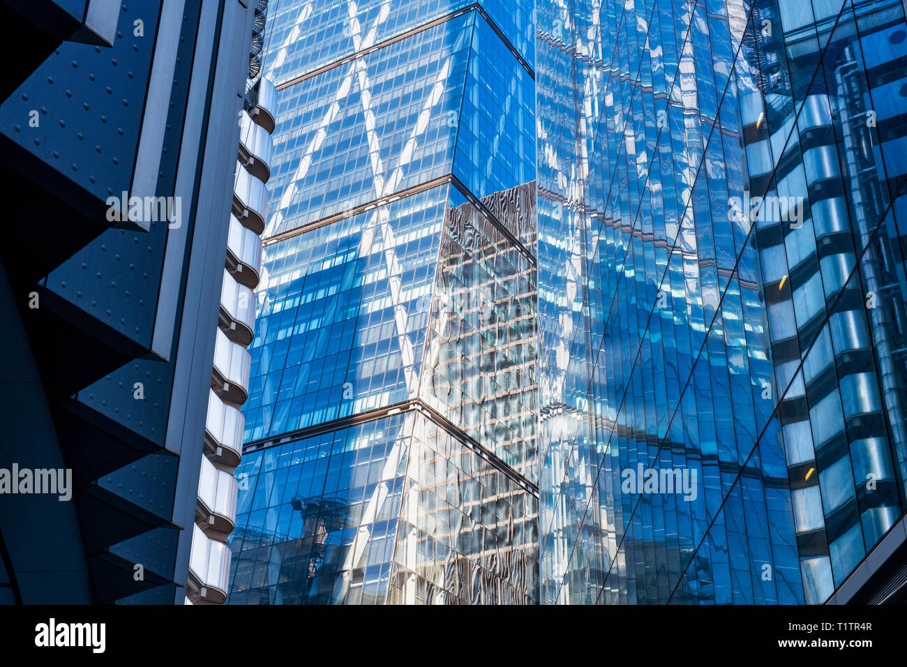 Office architecture abstract. Lime Street. London, England Stock Photo -  Alamy