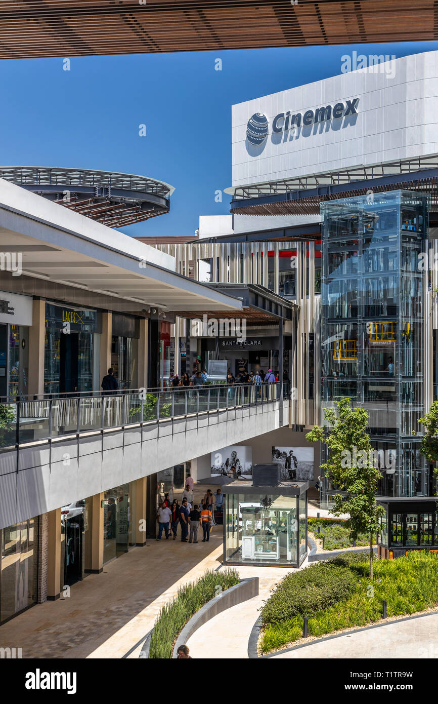 Paseo Queretaro is a modern "malltertainment" shopping mall and
