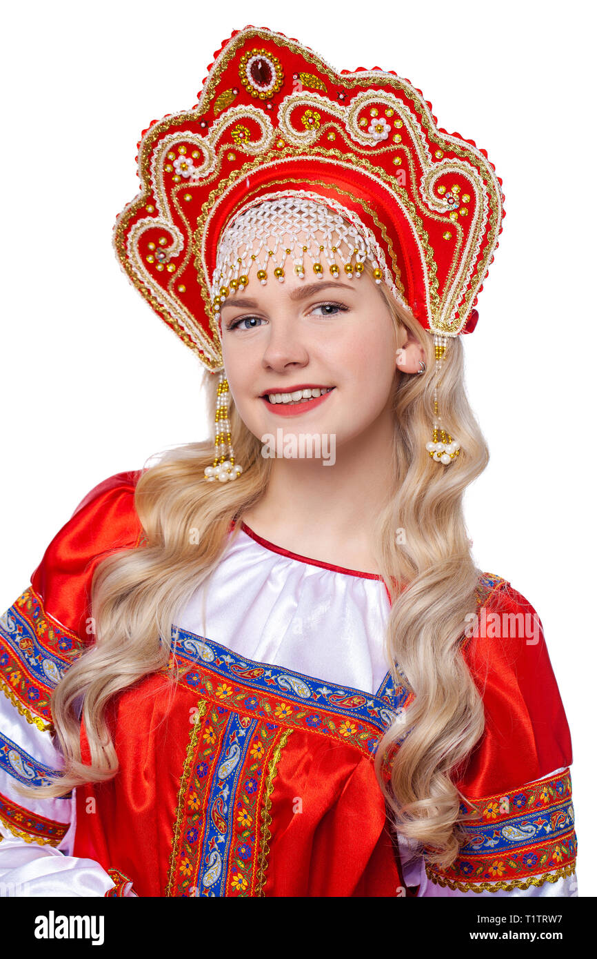 Russian traditional woman hi-res stock photography and images - Alamy