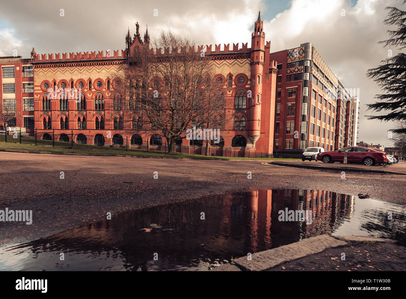 Glasgow's historic Templeton Carpet Factory Building in Glasgow