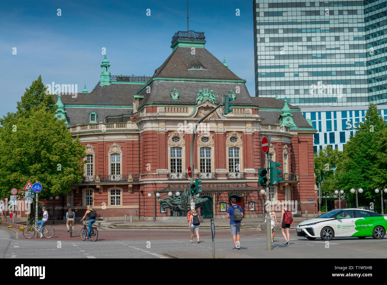 Laeiszhalle, JohannesBrahmsPlatz, Hamburg, Deutschland Stock Photo