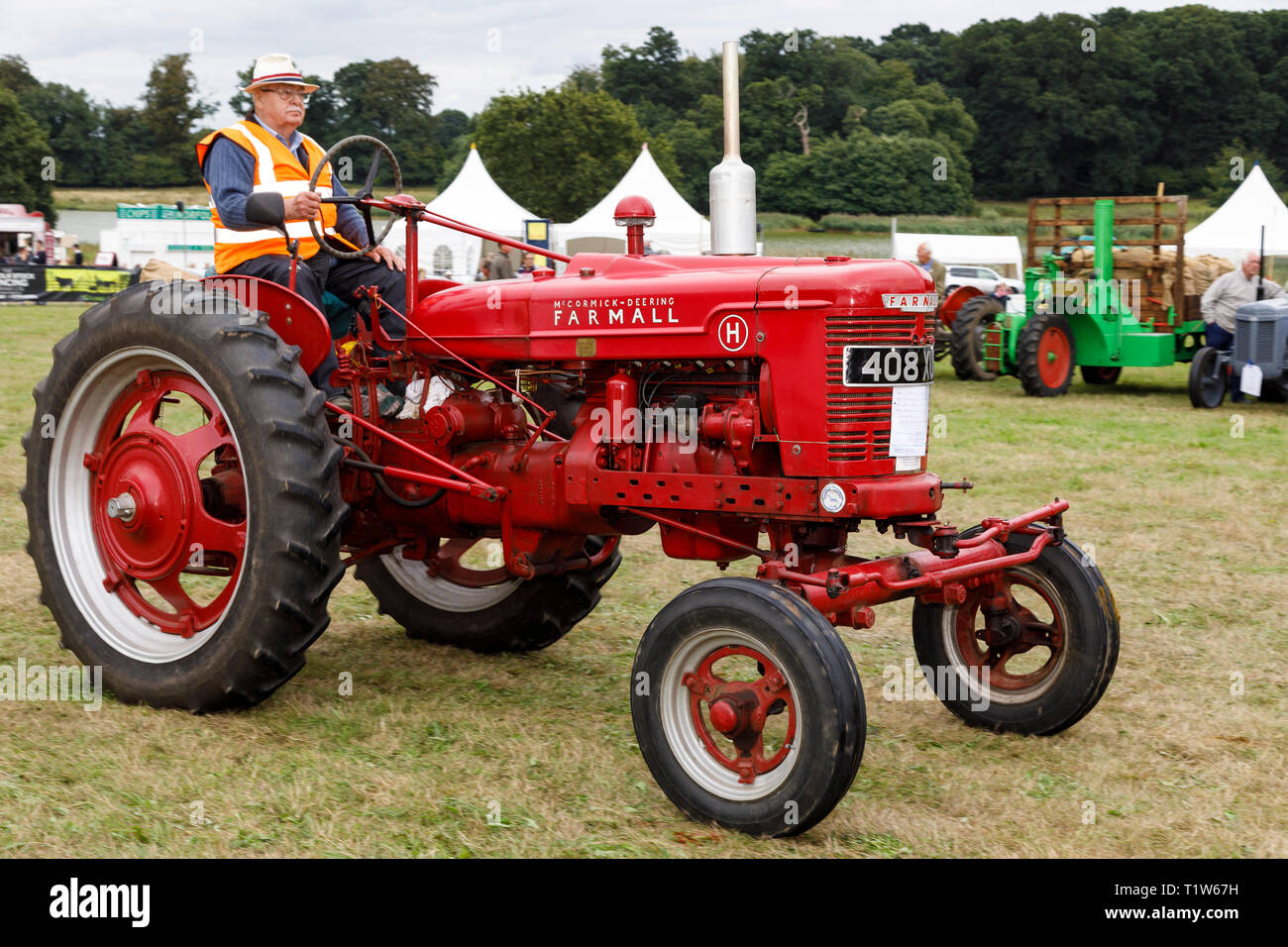 1943 McCormick-Deering Farmall tractor at the 2018 Aylsham Agricultural Show, Norfolk, UK. Stock Photo