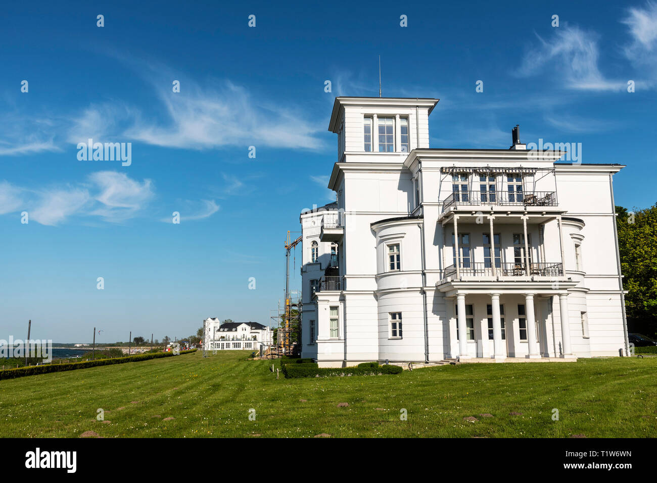 Villa Beach Promenade Heiligendamm Baltic Sea Spa Baltic Sea Mecklenburg Western Pomerania Germany Stock Photo Alamy