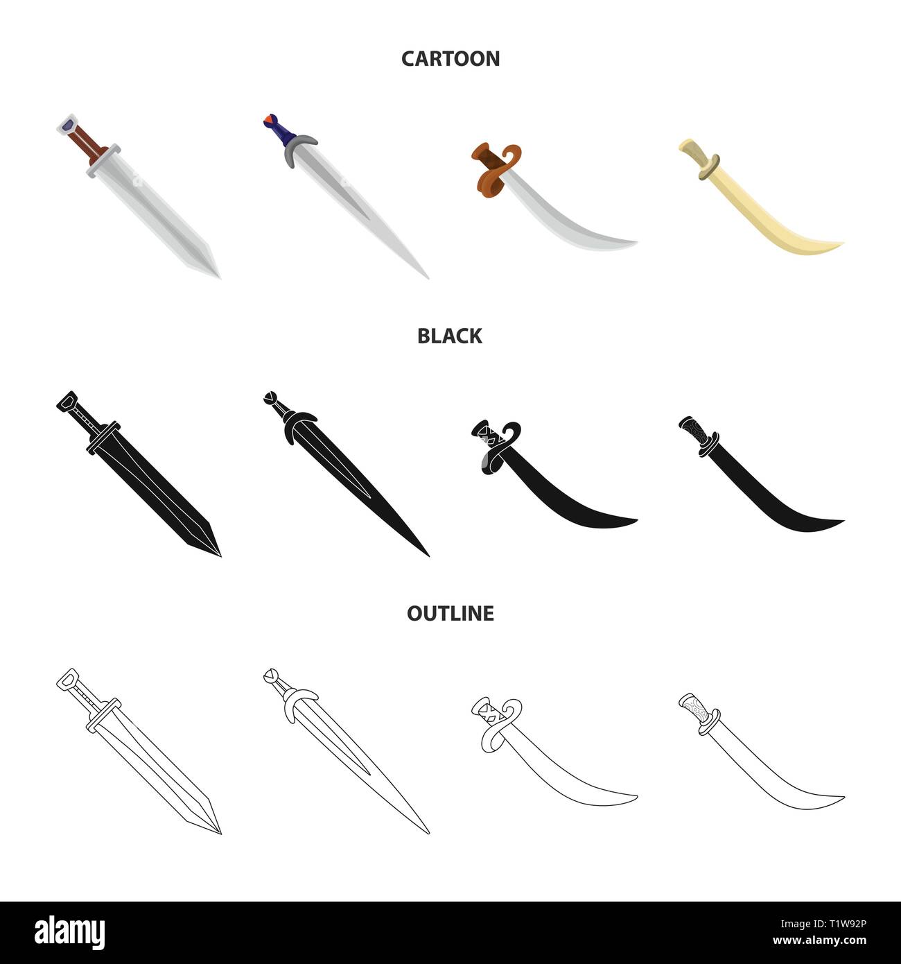 Bladed Weapons And Names