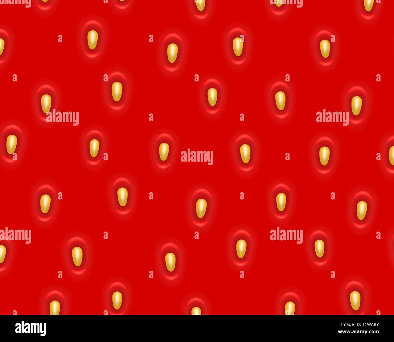 Strawberry texture, Vector background Vector illustration Stock Vector