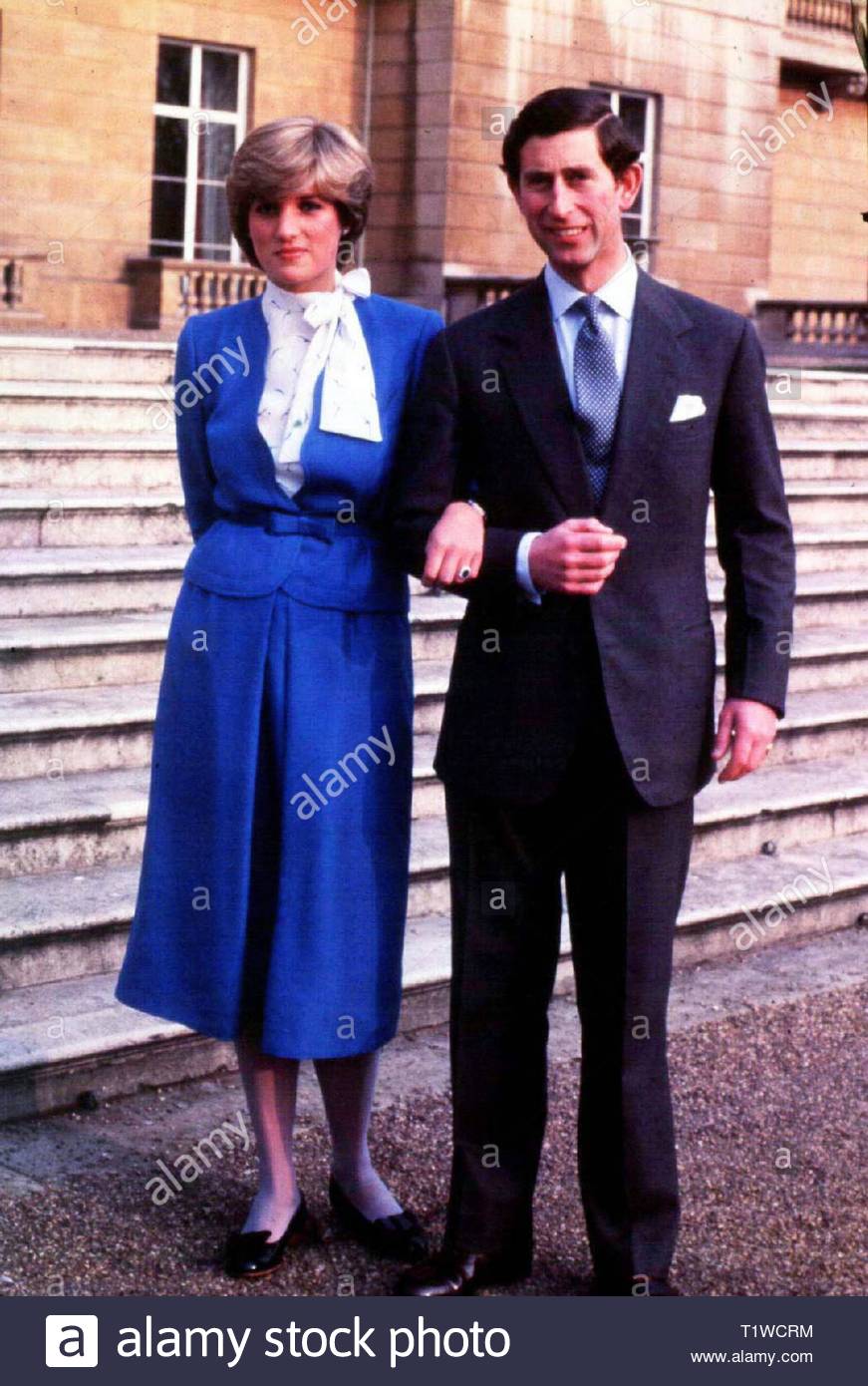 Charles Diana Engagement Stock Photos & Charles Diana Engagement Stock