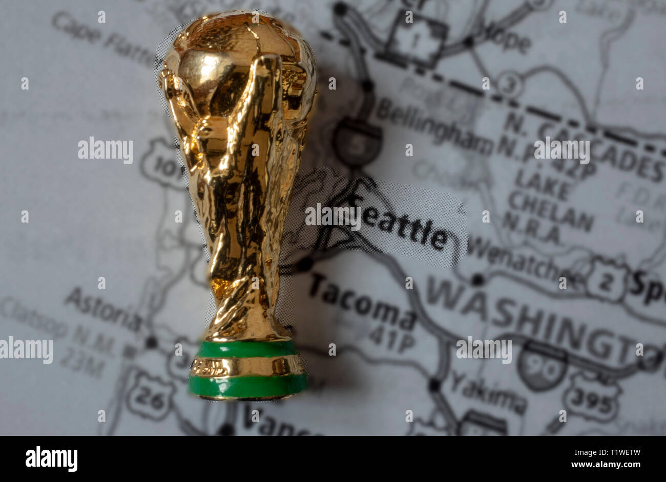 March 4 2019 Seattle USA Seattle Is One Of The Host Cities Of FIFA World Cup 2026 Which Will 