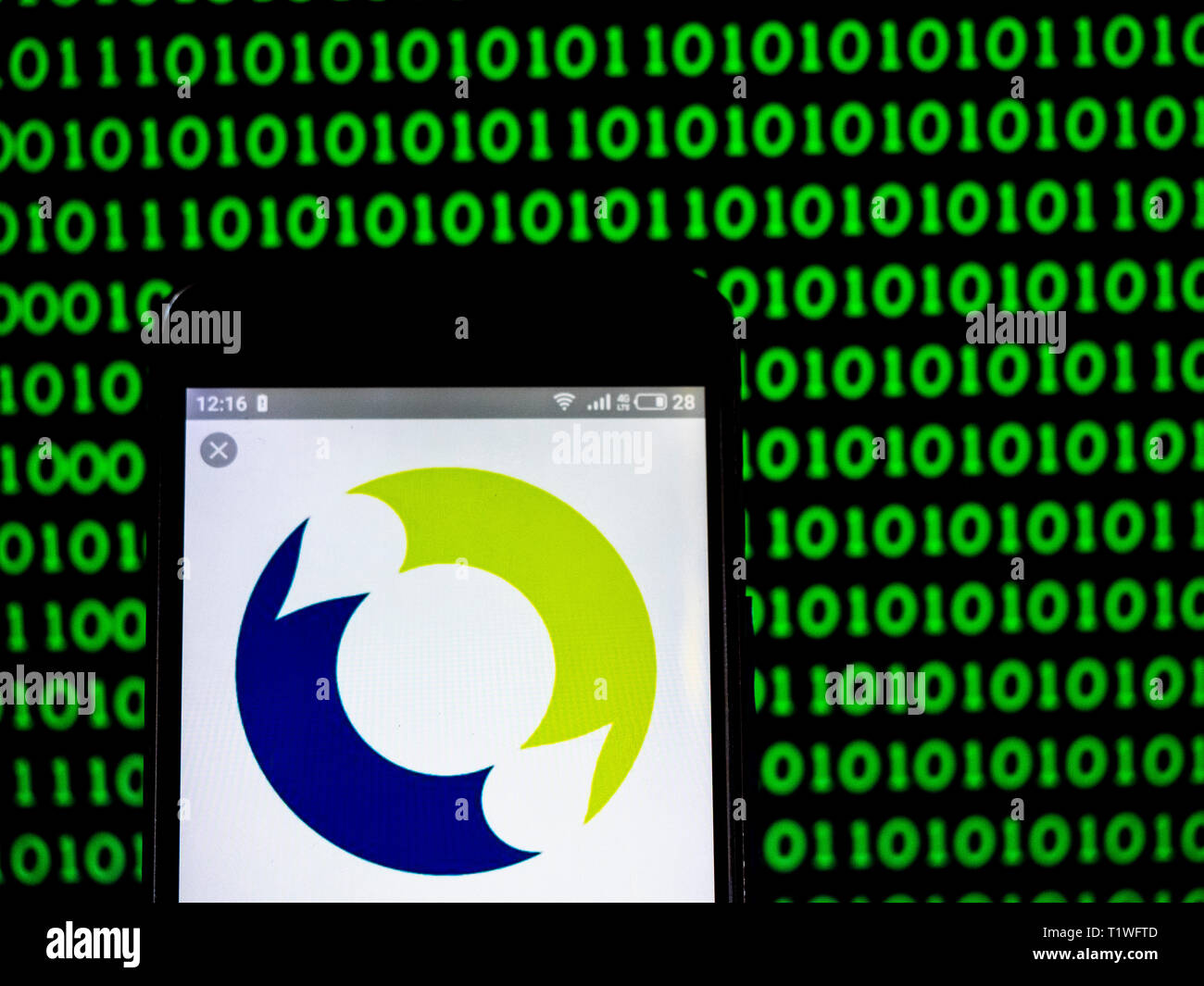 In this photo illustration a TI Fluid Systems logo seen displayed on a