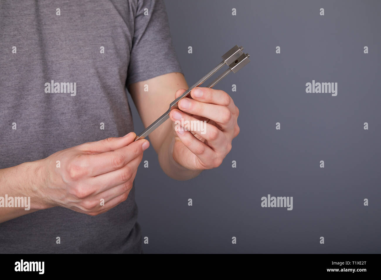 tuning fork test foot