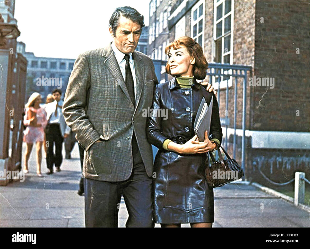 THE CHAIRMAN 1969  20th Century Fox film with Gregory Peck and Anne Heywood Stock Photo