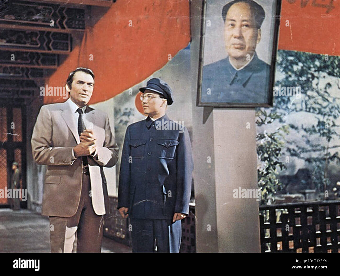 THE CHAIRMAN 1969 20th Century Fox film with Gregory Peck Stock Photo Alamy