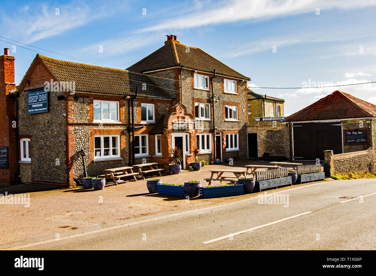 Mundesley Ship Inn a quaint and traditional seaside pub on the North