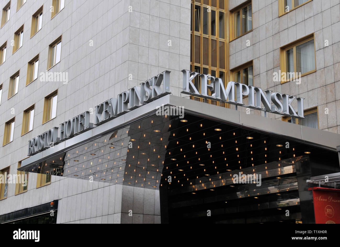Bristol Hotel Kempinski, Berlin, Germany Stock Photo