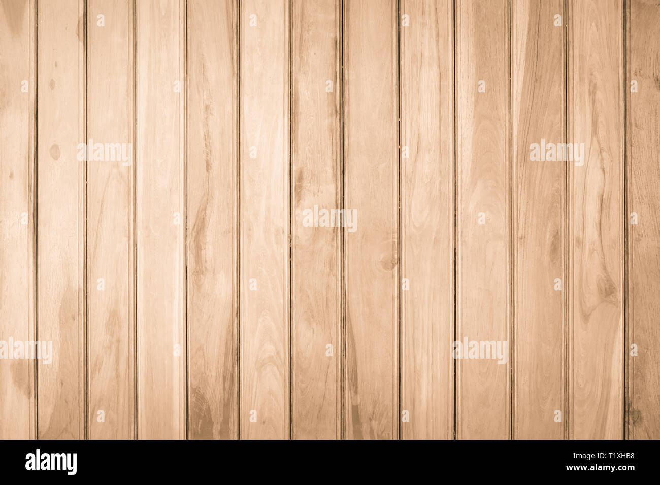 Wood plank brown texture background. wooden wall all antique cracking furniture painted weathered white vintage peeling wallpaper. Plywood or woodwork Stock Photo