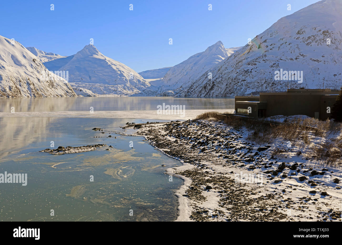 Portage Lake, Alaska, Begich Boggs Visitor Center Stock Phot…