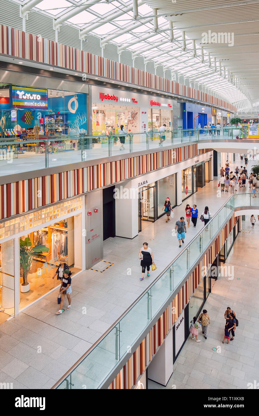 Inside Livat shopping mall. Owned by Inter Ikea Centre Group, its design is  uniquely Scandinavian with a spacious atrium for plenty of daylight Stock  Photo - Alamy