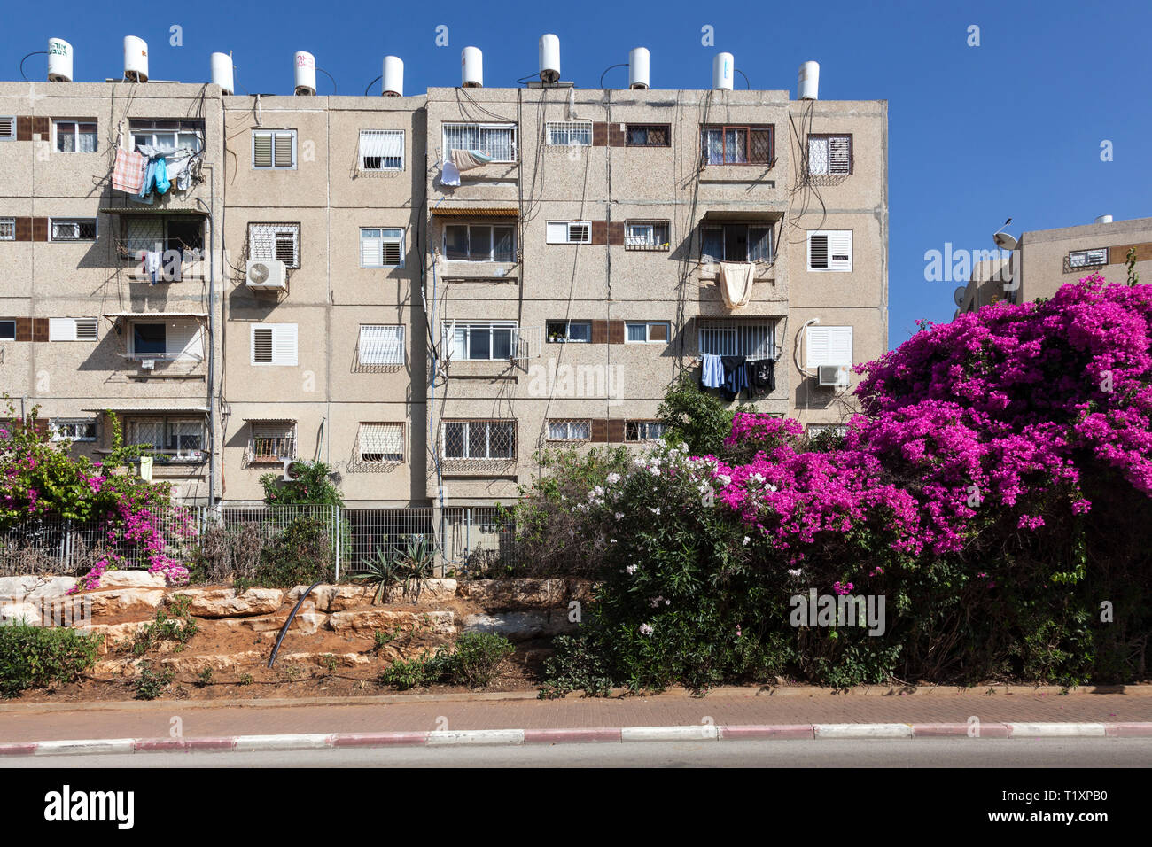 housing in Netanya, Israel Stock Photo Alamy