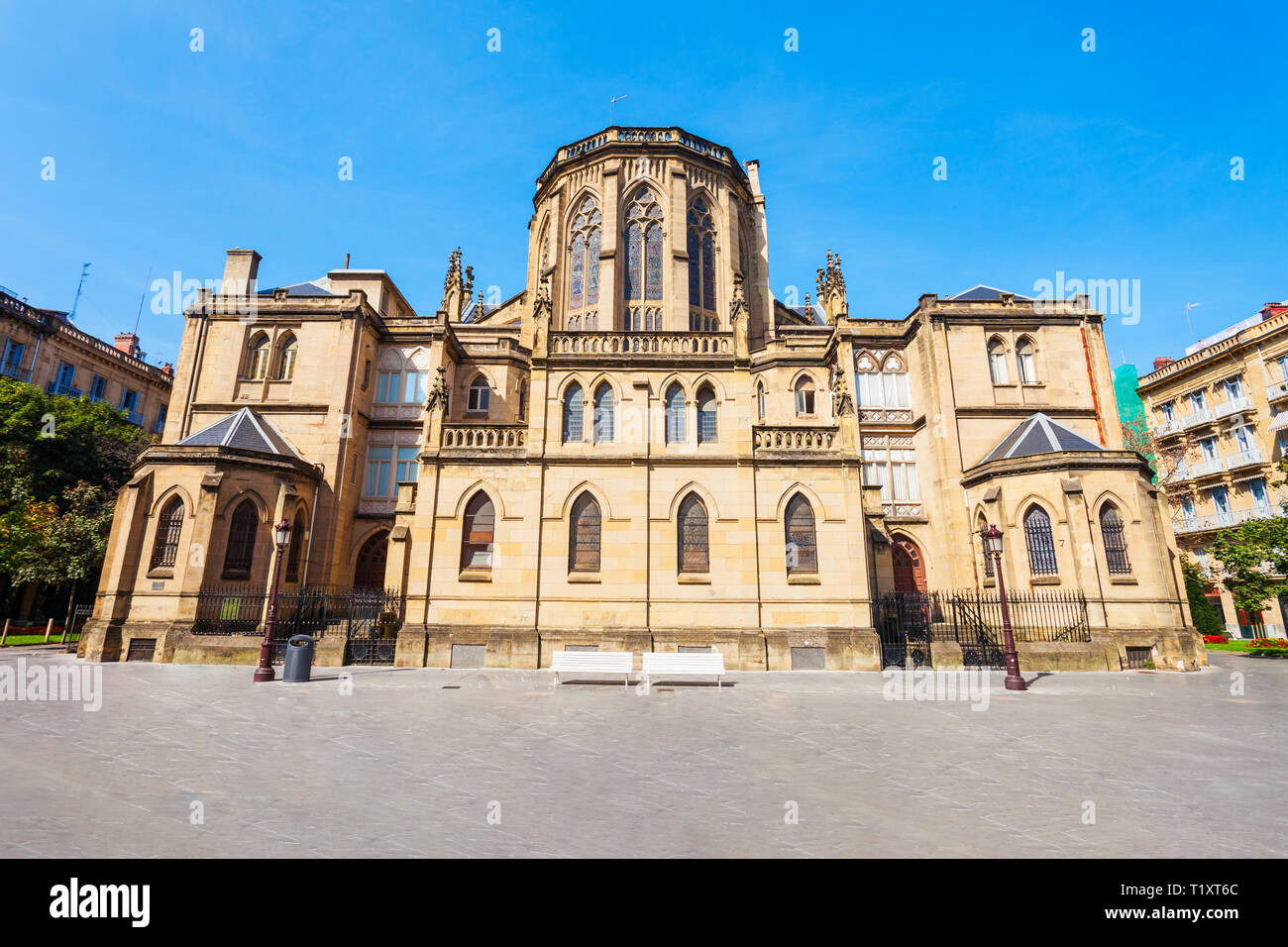 The Cathedral of the Good Shepherd located in the San Sebastian ...