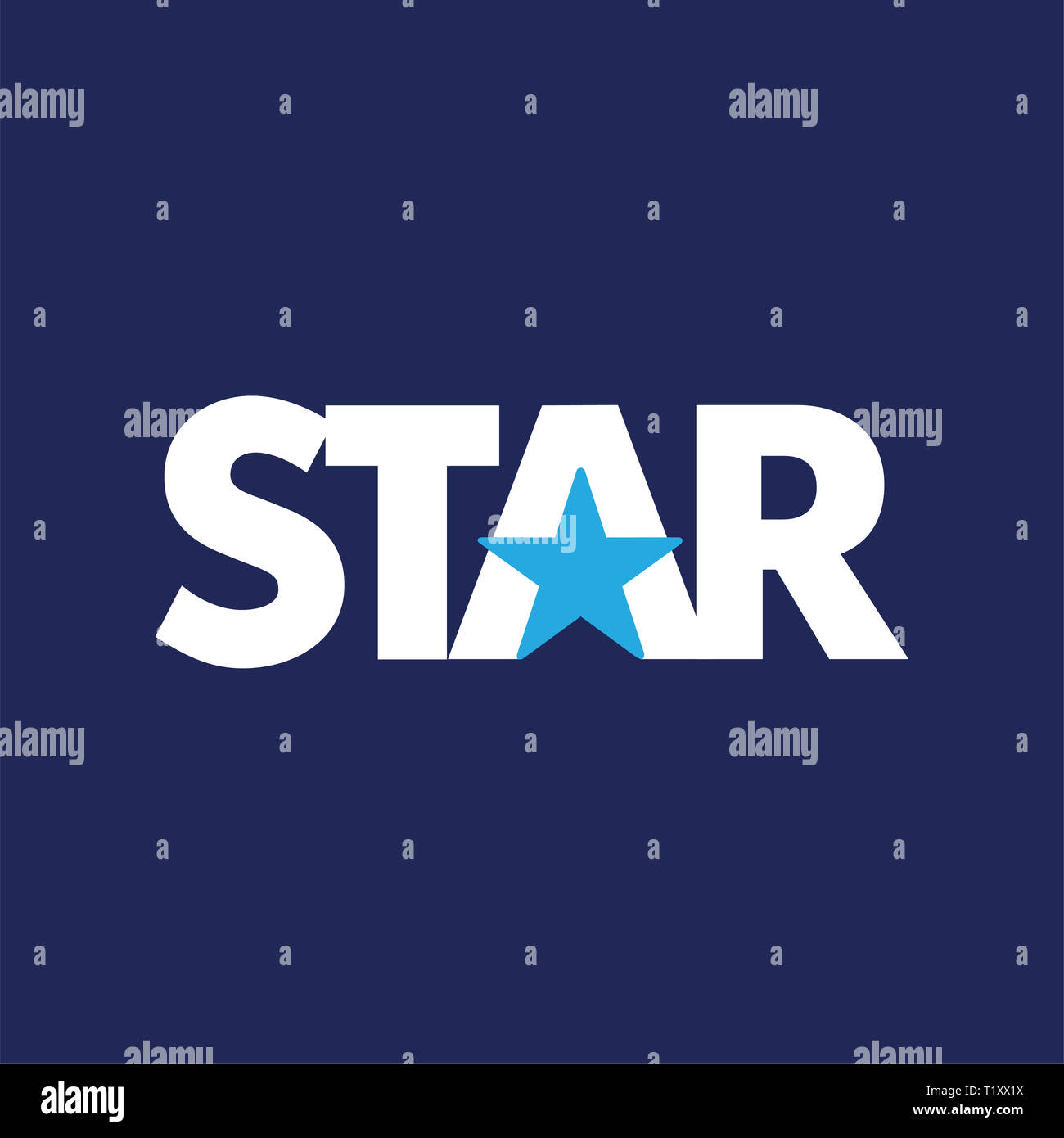 star logo design template Stock Photo