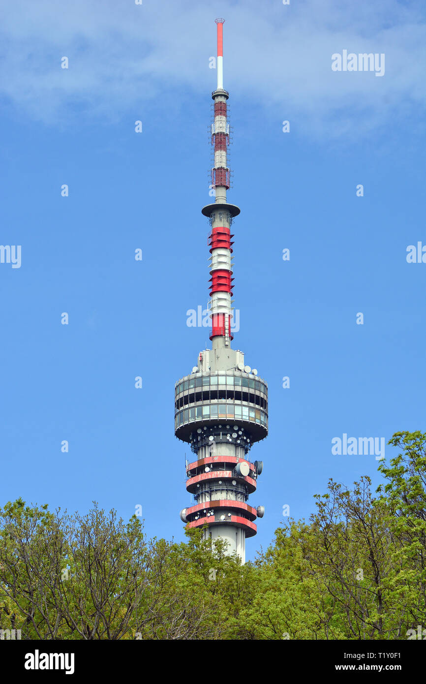 TV Tower in Pecs, Hungary. TV torony Pécs, Magyarország Stock Photo - Alamy