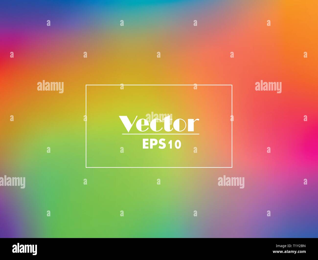 Gradient mesh color background. New abstract modern screen vector design for mobile app. Soft color gradients. Rectangular shape pattern. Stock Vector