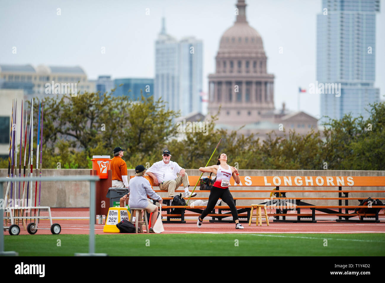 March 28, 2019 Alexis McAllister 3034 with So. Utah in action Women