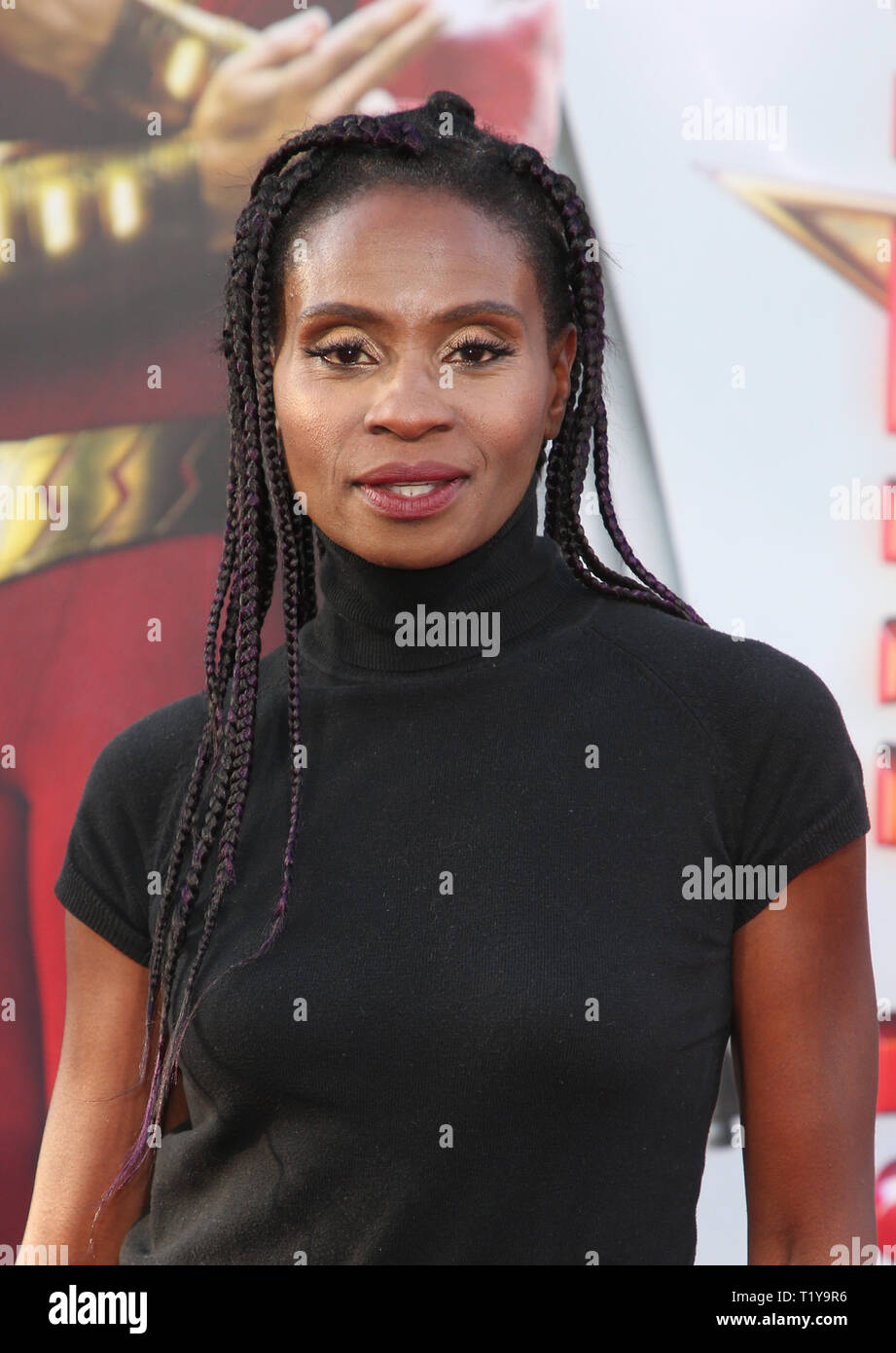 Hollywood CA March 28: Adina Porter, arrives for Warner Bros. Pictures