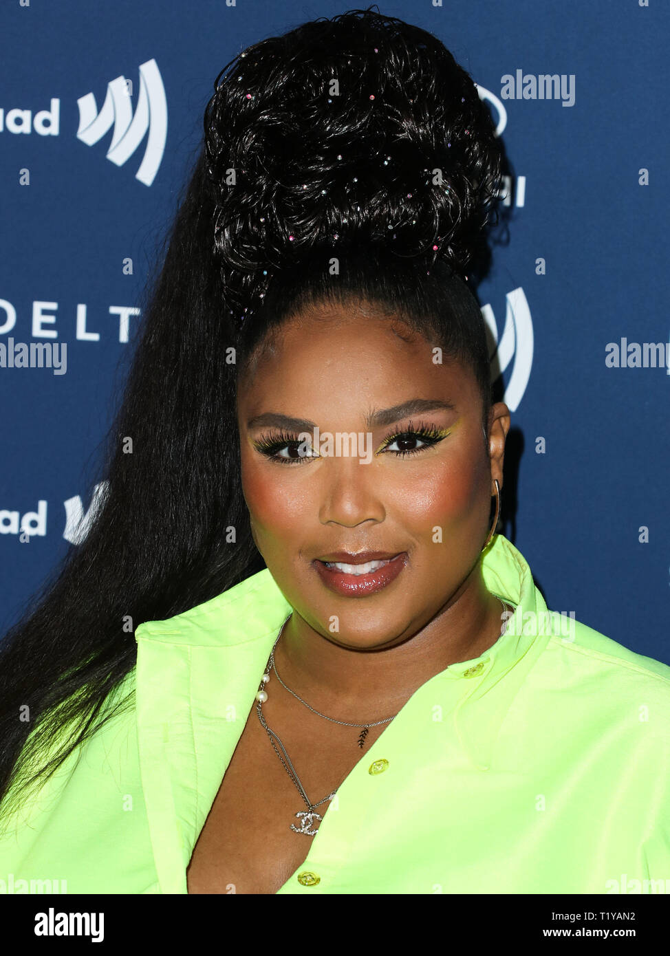 BEVERLY HILLS, LOS ANGELES, CALIFORNIA, USA - MARCH 28: Lizzo (Melissa ...