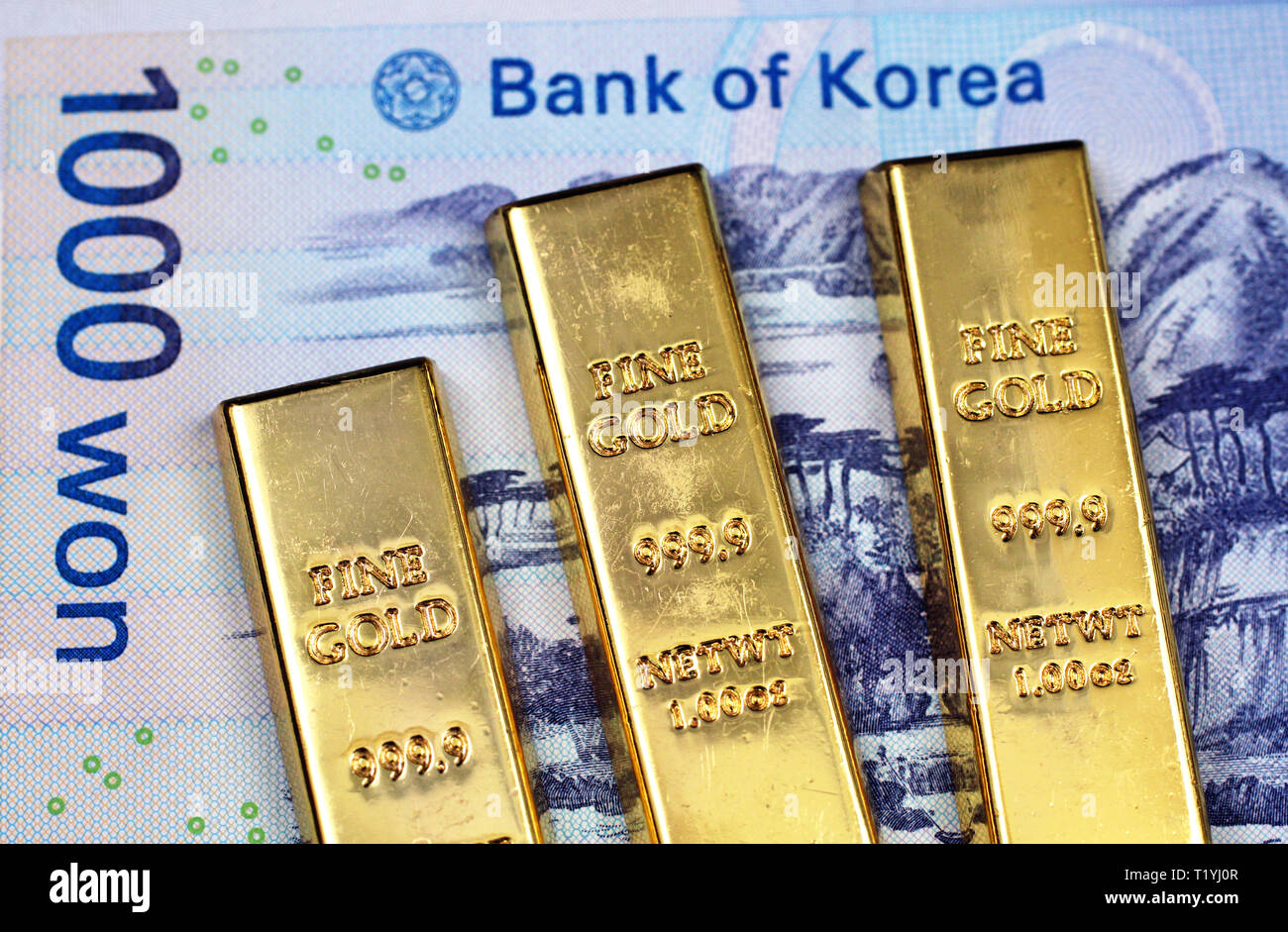 1000 Korean Won High Resolution Stock Photography And Images Alamy