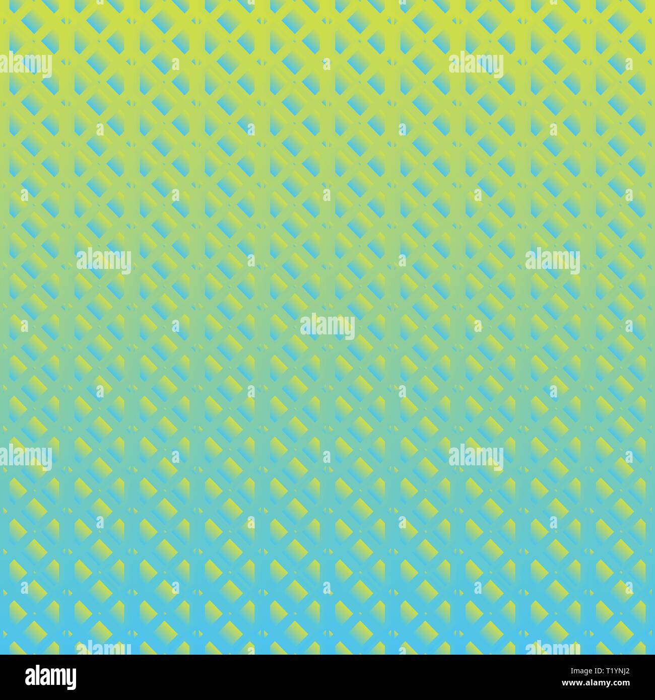 Abstract geometric pattern with lines. A seamless vector background. Graphic modern pattern in green gradient color style Stock Vector