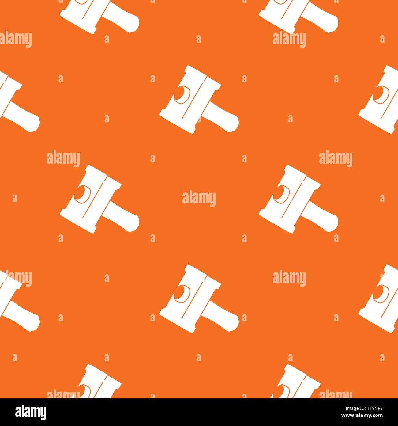 Big sledgehammer pattern vector orange Stock Vector Image & Art - Alamy