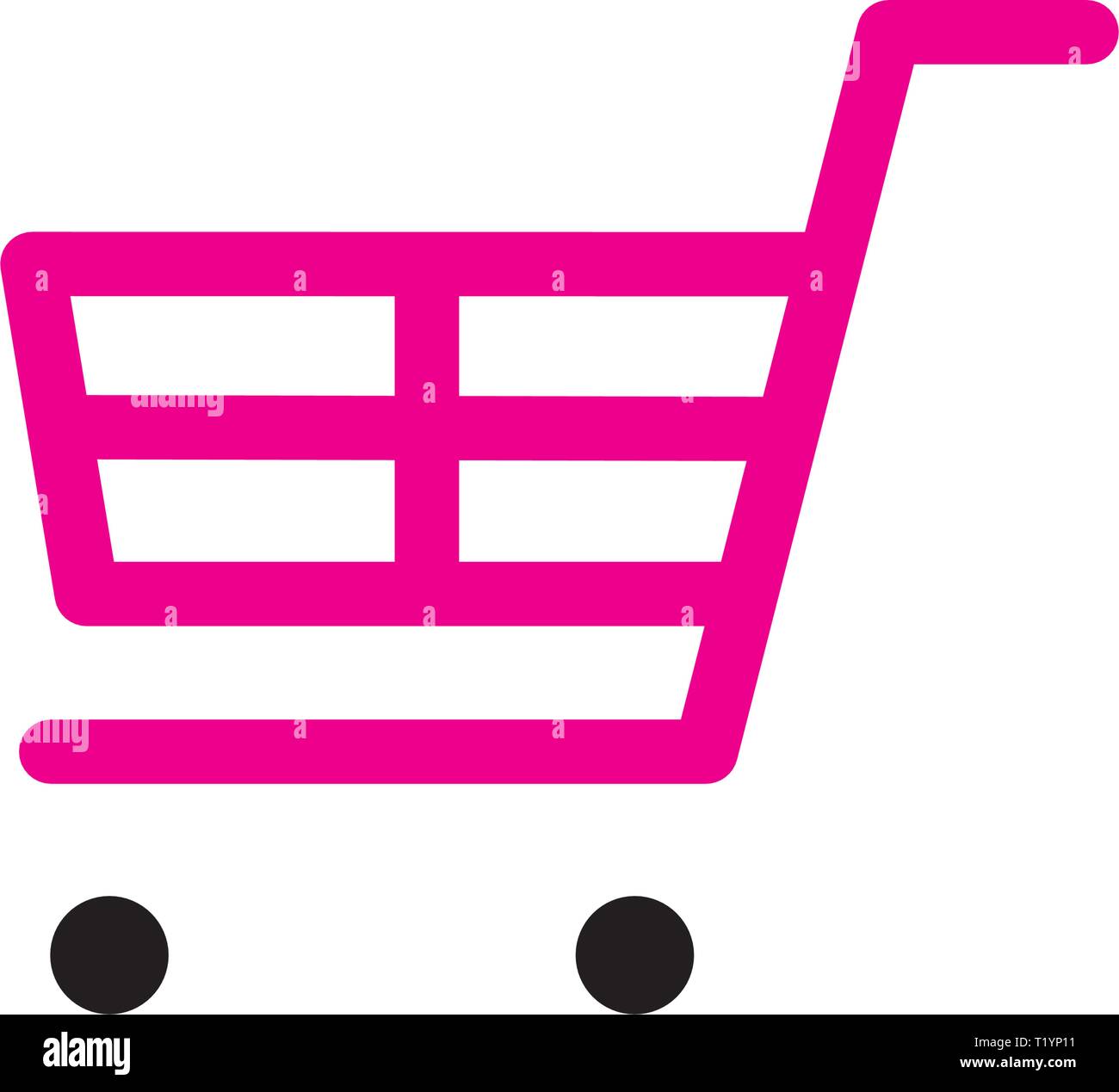 cart icon template Stock Vector