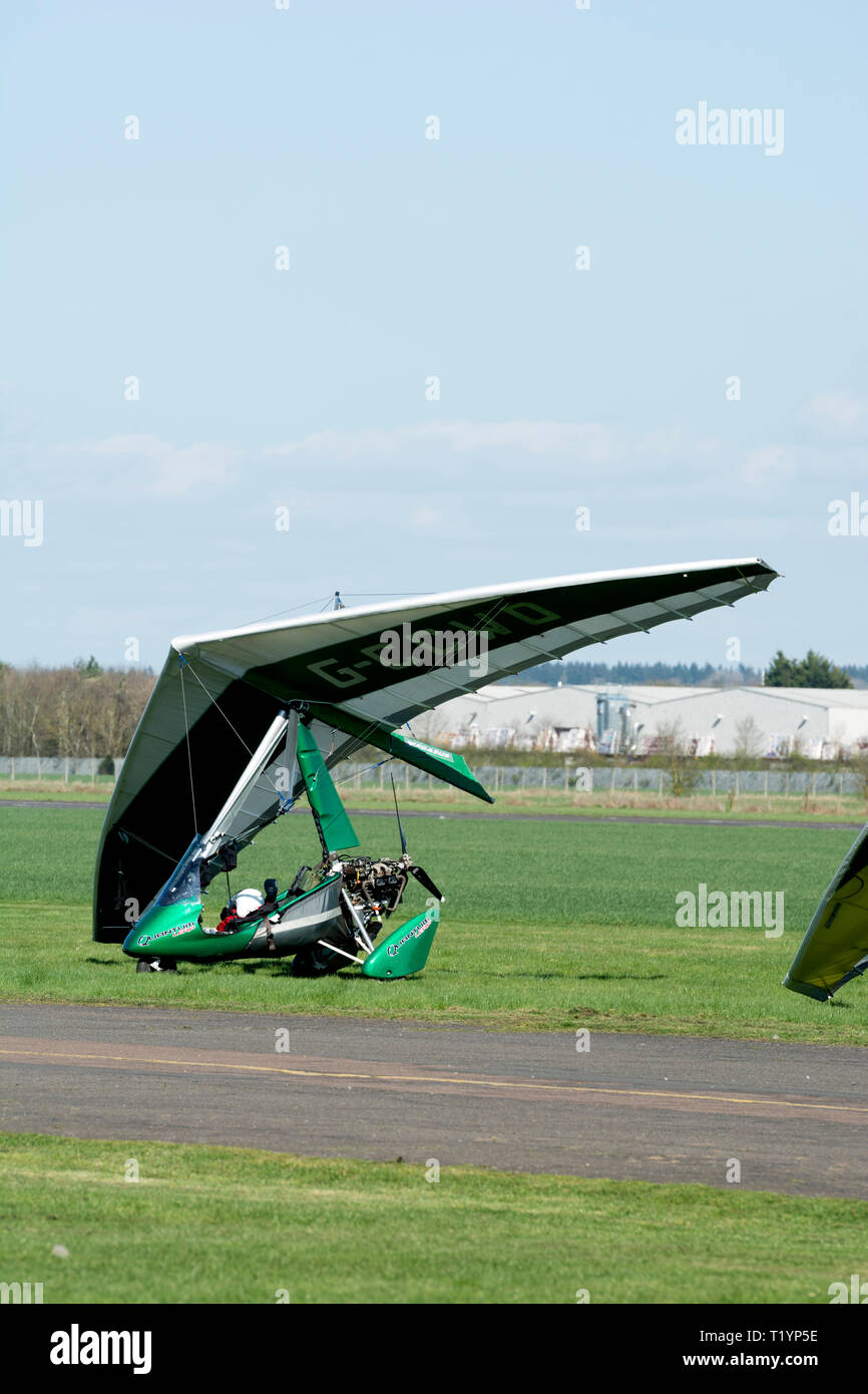 Microlight aircraft hires stock photography and images Alamy