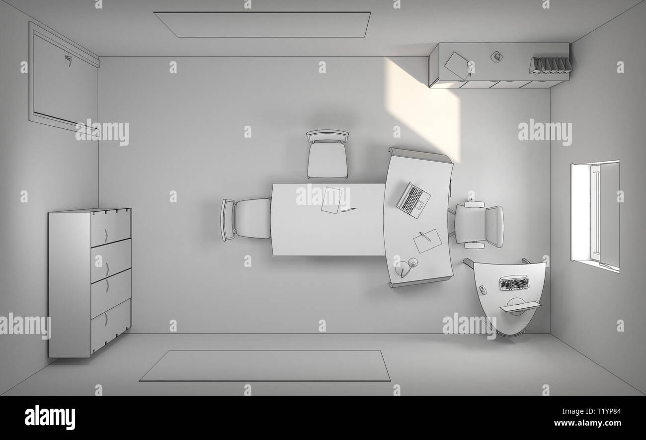 3d visualization modern home decoration hi-res stock photography and ...