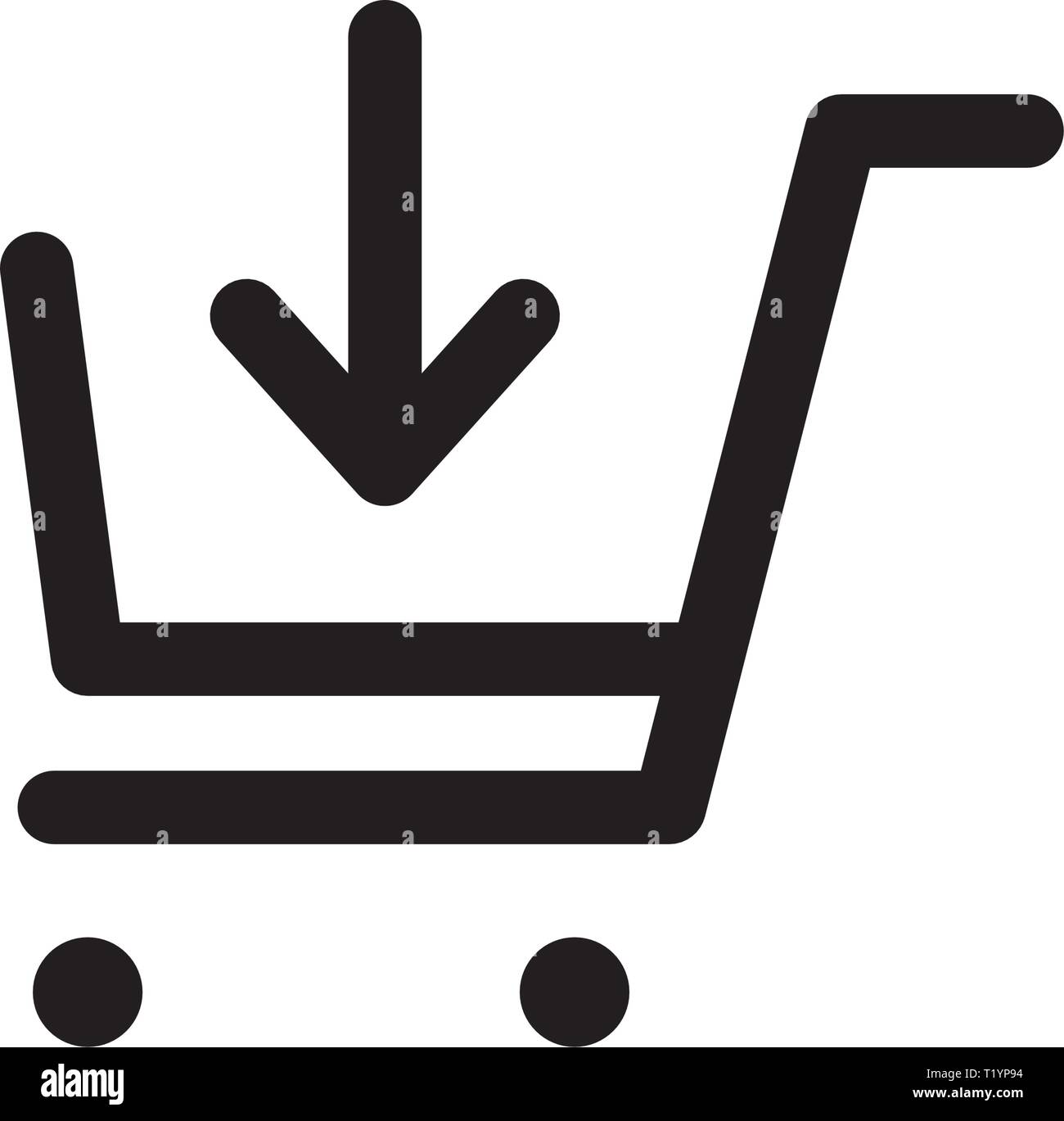 cart icon template Stock Vector Image & Art - Alamy