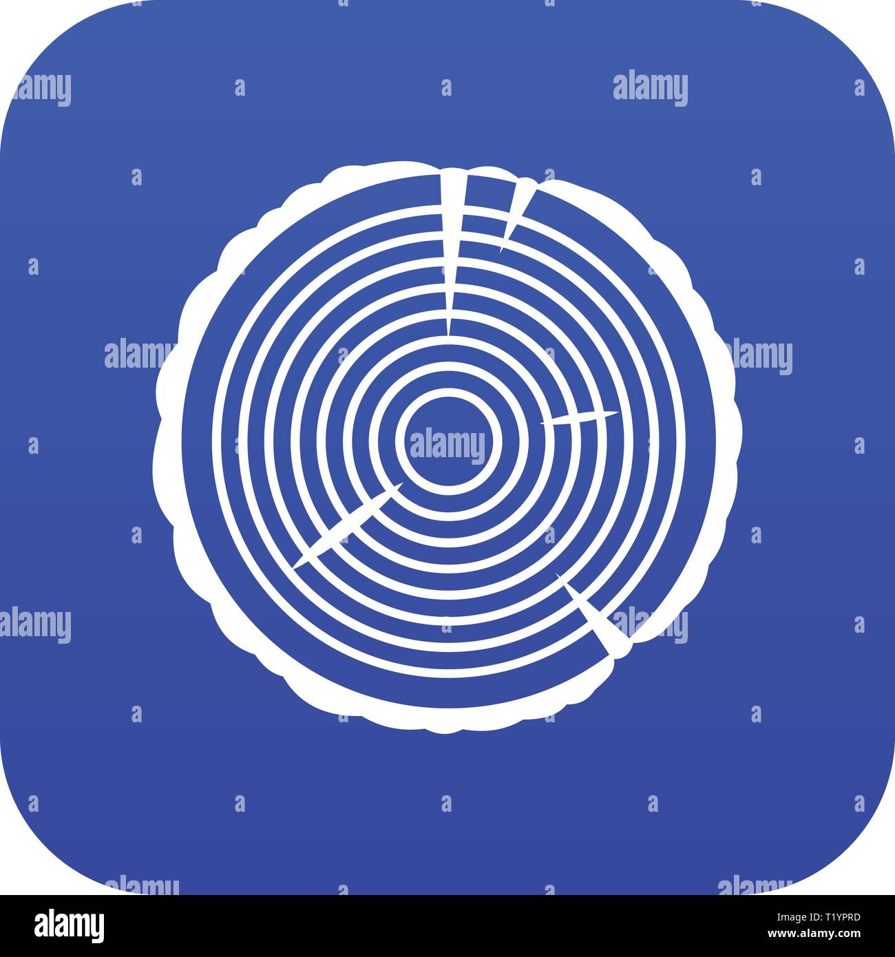 Tree Rings with a Heart Shape Wood Clipart