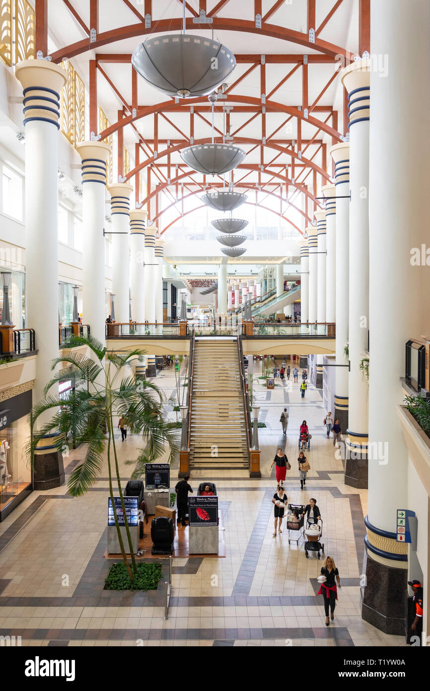 Interior of Gateway Theatre of Shopping, Palm Boulevard, Umhlanga Ridge ...