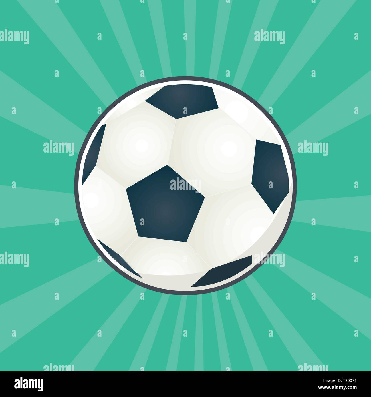soccer ball vector illustration Stock Vector Image & Art - Alamy