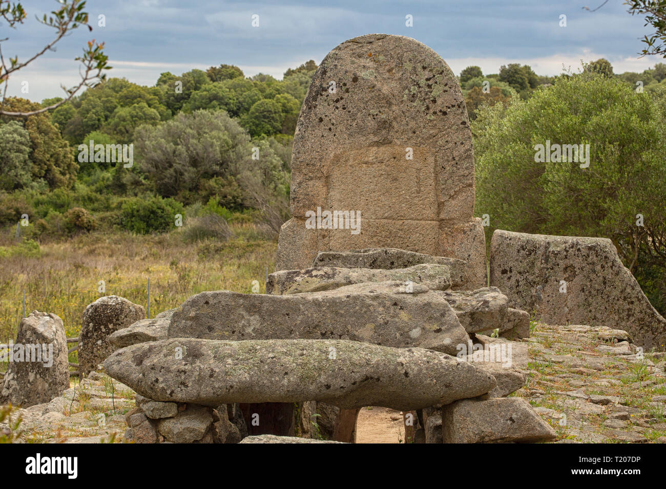 Coddu vecchiu giants tomb sardinia hires stock photography and images