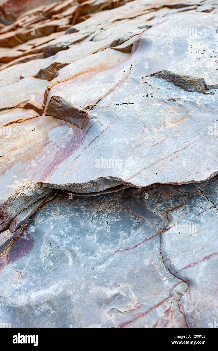 Australian Colorful Rocks Coloured rock in Redbank Gorge, Northern Territory, Australia Stock ...