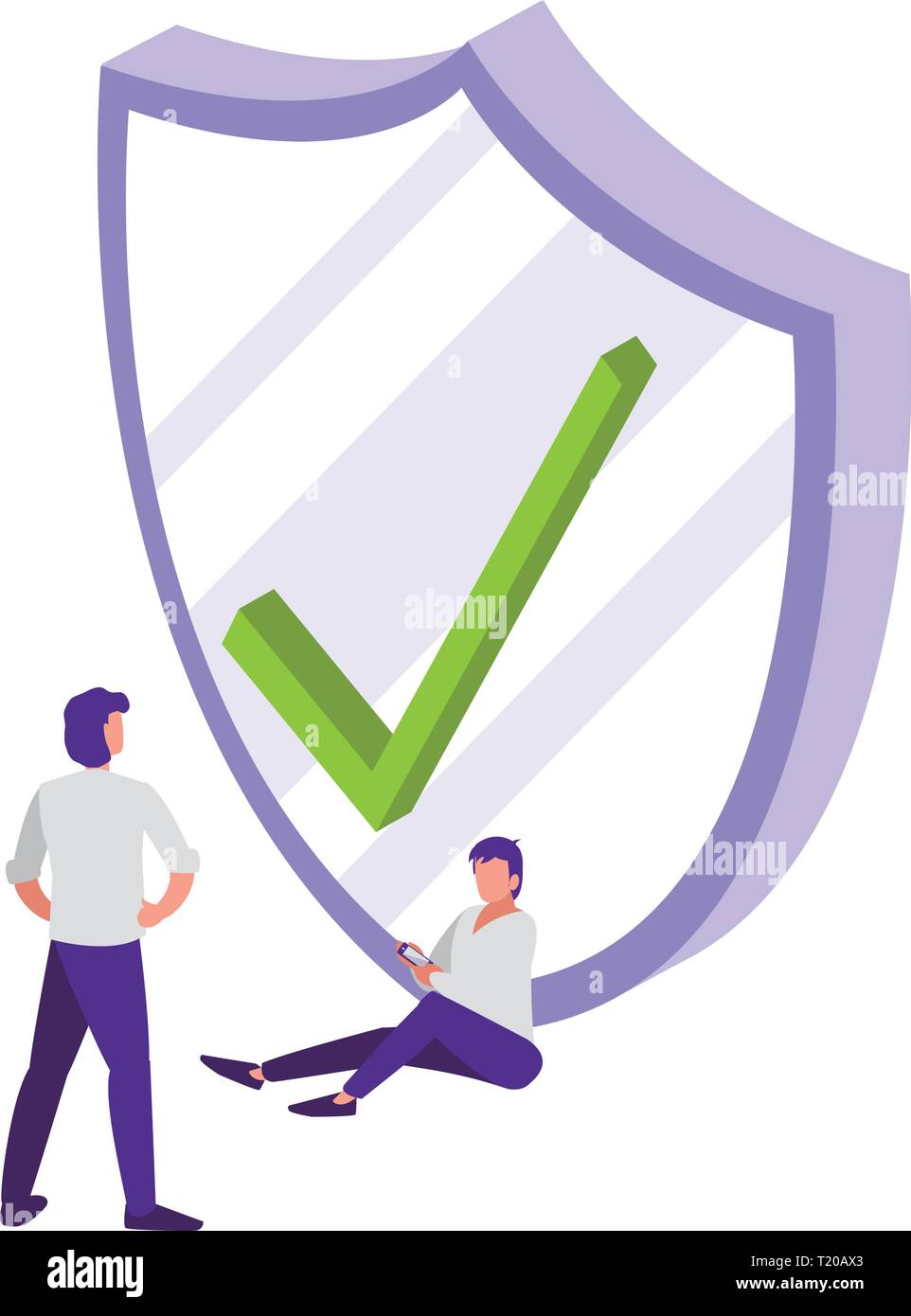 security shield isolated icon vector illustration design Stock Vector ...