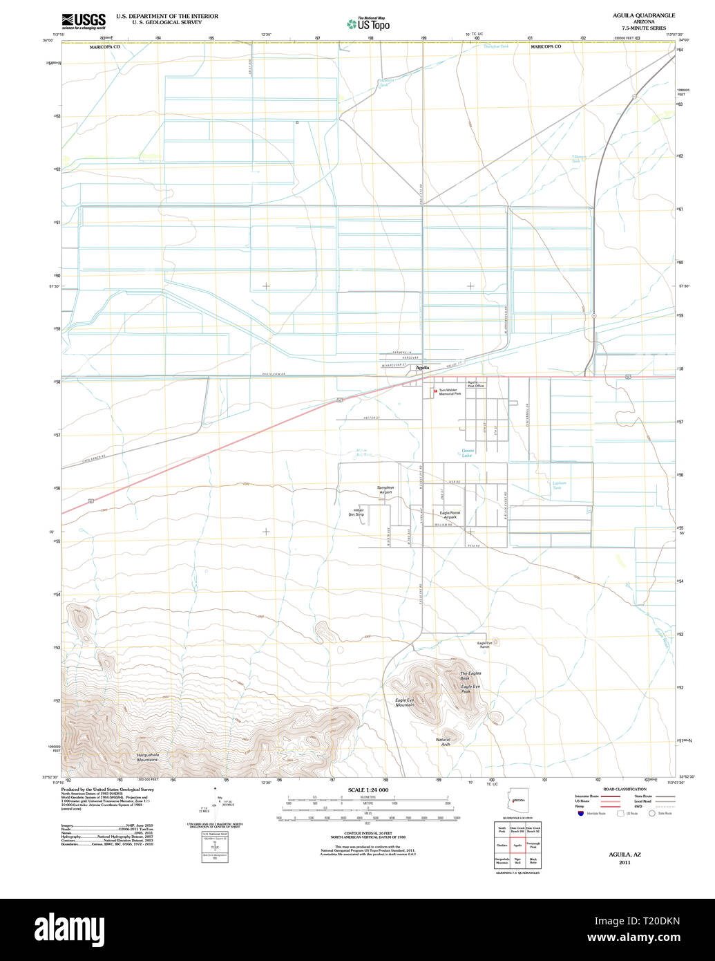 Aguila arizona hires stock photography and images Alamy