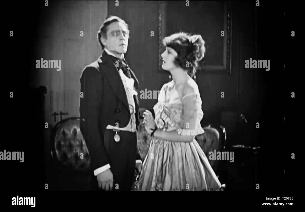 Strange Case of Dr Jekyll and Mr Hyde vintage screen shot from the movie Stock Photo